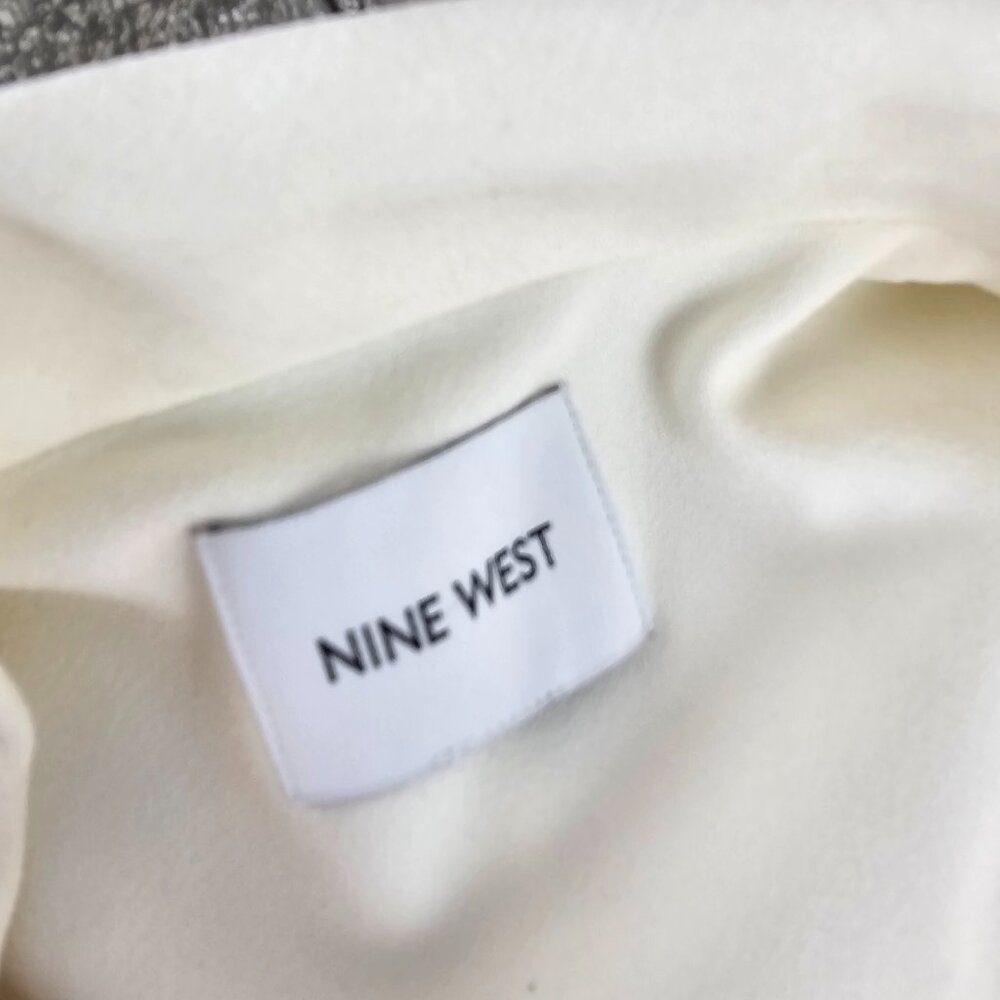 Nine West White Bomber Jacket NEW WITH TAGS! Size XL - Picture 6 of 8